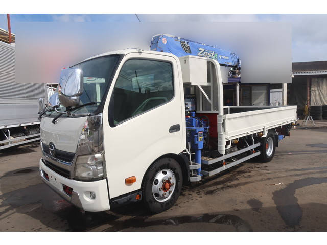 HINO Dutro Truck (With 5 Steps Of Cranes) TKG-XZU710M 2012 431,041km_1