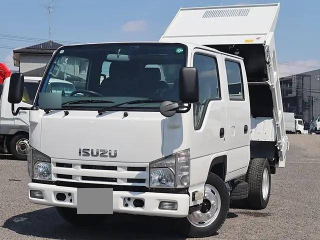 ISUZU Elf Double Cab Dump TKG-NJR85AD 2014 75,000km_1