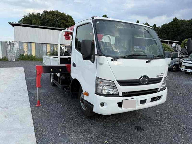 HINO Dutro Truck (With 4 Steps Of Cranes) TKG-XZU775M 2017 203,000km