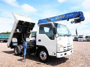 ISUZU Elf Dump (With Crane) BKG-NKR85AN 2009 63,219km_1