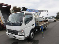 MITSUBISHI FUSO Canter Truck (With 4 Steps Of Cranes) PDG-FE83DN 2009 131,309km_1