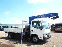 HINO Dutro Truck (With 3 Steps Of Cranes) TKG-XZU650M 2016 53,489km_1