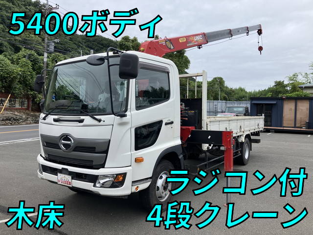 HINO Ranger Truck (With 4 Steps Of Cranes) 2KG-FC2ABA 2019 19,425km_1