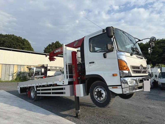 HINO Ranger Self Loader (With 5 Steps Of Cranes) QKG-FJ7JKAG 2015 369,150km