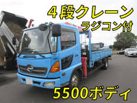 HINO Ranger Truck (With 4 Steps Of Cranes) BKG-FC7JKYA 2008 114,253km_1