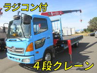 HINO Ranger Truck (With 4 Steps Of Cranes) BKG-FC7JKYA 2008 91,220km_1