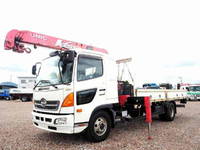 HINO Ranger Truck (With 4 Steps Of Cranes) TKG-FD9JKAA 2013 159,831km_3