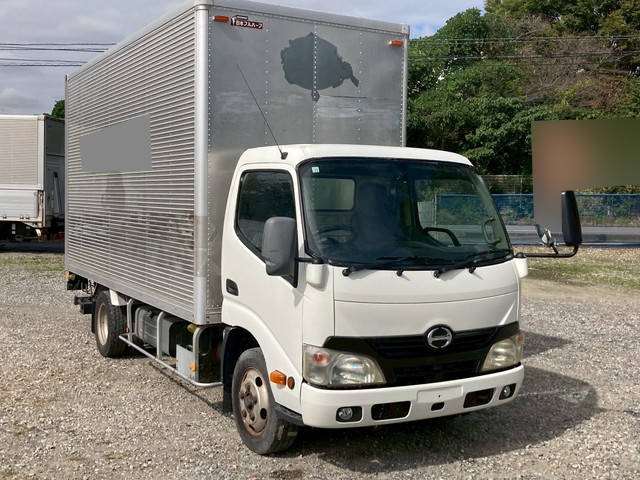 HINO Dutro Aluminum Van TKG-XZU655M 2012 317,282km