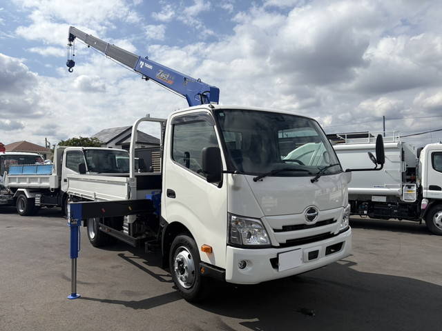 HINO Dutro Truck (With 4 Steps Of Cranes) 2KG-XZU712M 2024 396km