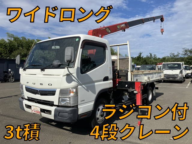 MITSUBISHI FUSO Canter Truck (With 4 Steps Of Cranes) TPG-FEB50 2018 170,139km_1