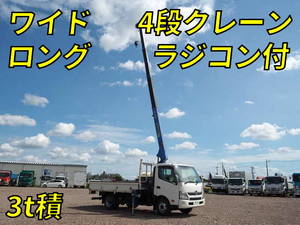HINO Dutro Truck (With 4 Steps Of Cranes) TKG-XZU710M 2016 94,373km_1
