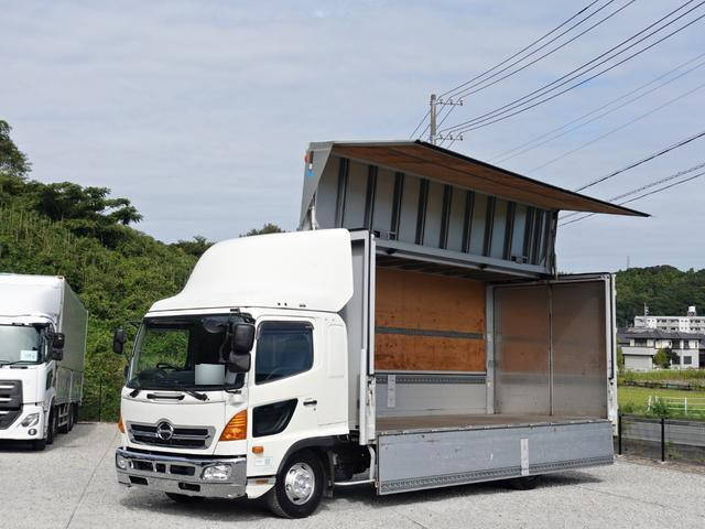 HINO Ranger Aluminum Wing TKG-FD7JLAA 2015 376,000km
