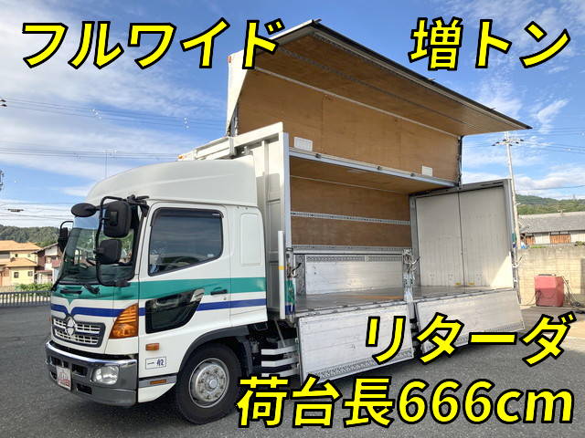 HINO Ranger Aluminum Wing QKG-FE7JMAG 2013 847,642km