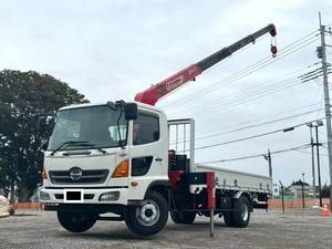 HINO Ranger Truck (With 4 Steps Of Cranes) TKG-FC9JKAP 2013 38,138km_1
