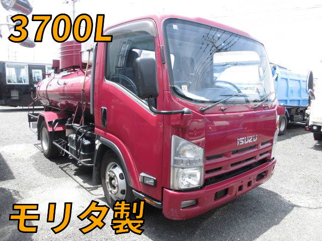 ISUZU Elf Vacuum Truck SKG-NPR85YN 2014 207,712km