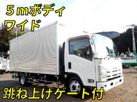 ISUZU Elf Aluminum Van TKG-NPR85AN 2013 97,796km_1