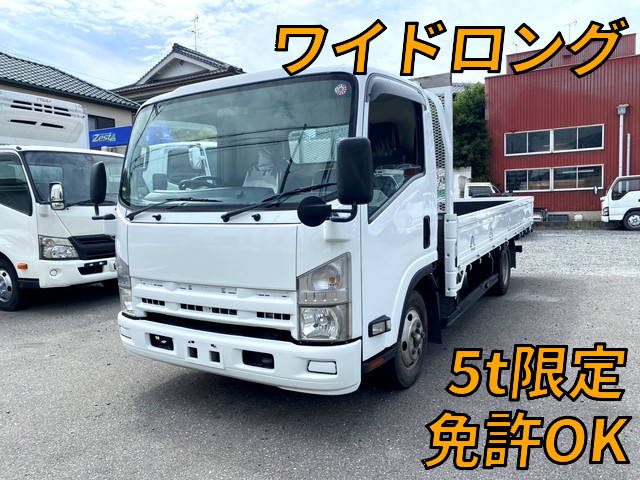 ISUZU Elf Flat Body BKG-NPR85AN 2009 129,900km