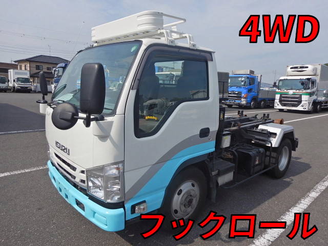 ISUZU Elf Container Carrier Truck 2PG-NKS88AN 2020 72,000km