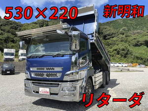 MITSUBISHI FUSO Super Great Dump QKG-FV50VX 2014 740,557km_1