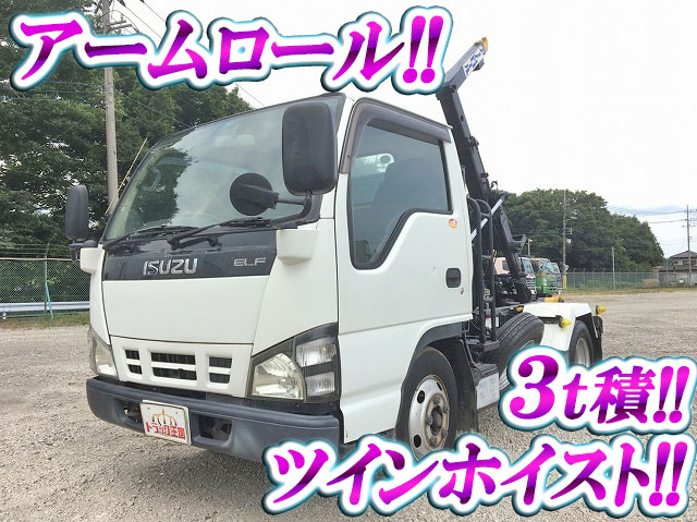 ISUZU Elf Arm Roll Truck PB-NKR81AN 2004 175,943km