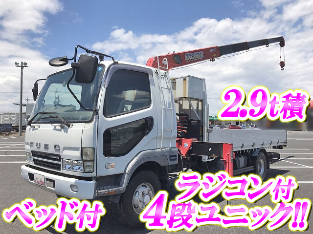 MITSUBISHI FUSO Fighter Truck (With 4 Steps Of Unic Cranes) KK-FK61HJ 2003 368,335km