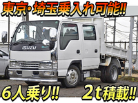 ISUZU Elf Double Cab Dump KK-NKR71ED 2001 81,925km_1