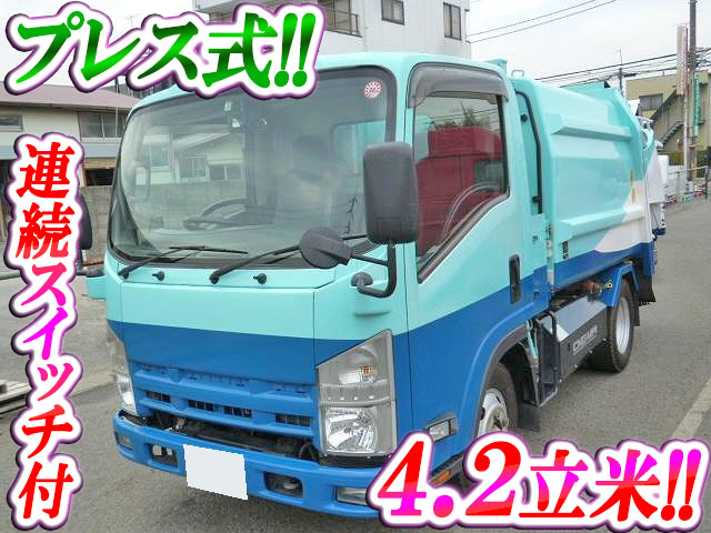 ISUZU Elf Garbage Truck SFG-NMR82AN 2011 80,000km