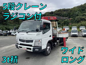 MITSUBISHI FUSO Canter Truck (With 5 Steps Of Cranes) TKG-FEB80 2014 64,301km_1