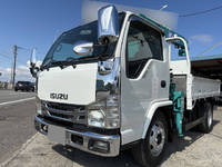 ISUZU Elf Truck (With 3 Steps Of Cranes) BDG-NKR85R 2009 70,000km_4