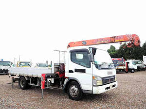 MITSUBISHI FUSO Canter Truck (With 4 Steps Of Cranes) KK-FE83EGY 2004 83,101km_1