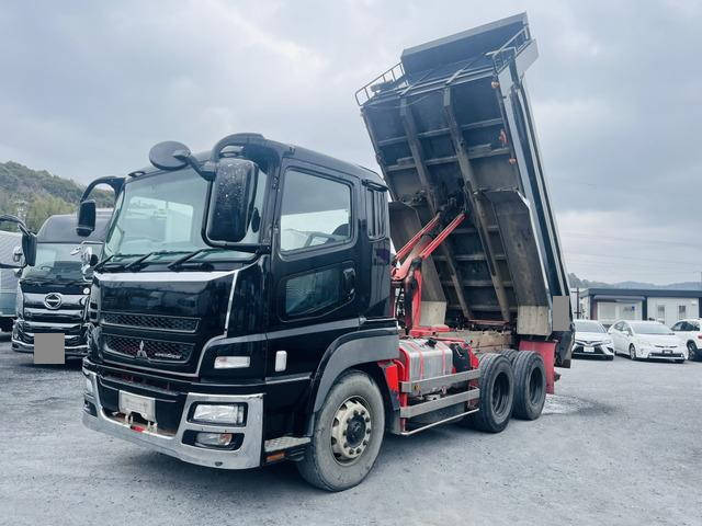 MITSUBISHI FUSO Super Great Dump QKG-FV50VX 2013 460,000km