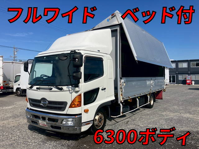 HINO Ranger Aluminum Wing TKG-FD7JLAG 2013 575,015km