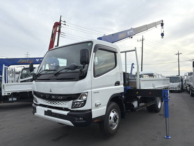 MITSUBISHI FUSO Canter Truck (With 4 Steps Of Cranes) 2PG-FEB80 2025 637km