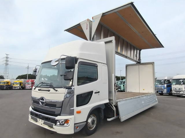 HINO Ranger Aluminum Wing 2PG-FD2ABG 2018 301,632km