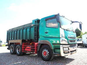 MITSUBISHI FUSO Super Great Deep Dump QKG-FV50VX 2013 332,250km_1