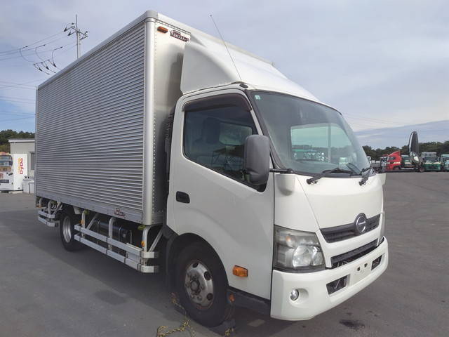 HINO Dutro Aluminum Van TKG-XZU710M 2012 343,664km
