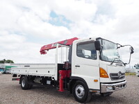 HINO Ranger Truck (With 4 Steps Of Cranes) BKG-FC7JKYA 2011 24,693km_3