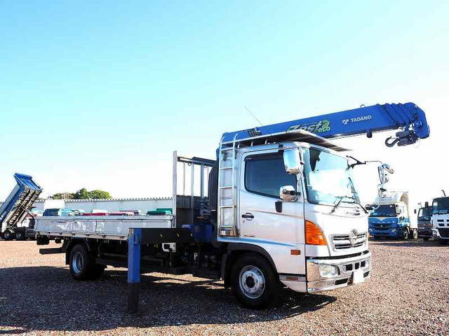 HINO Ranger Truck (With 5 Steps Of Cranes) TKG-FD7JLAA 2015 41,565km