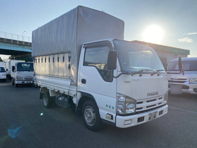 ISUZU Elf Covered Truck TKG-NHR85A 2014 100,000km