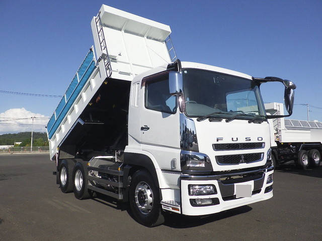MITSUBISHI FUSO Super Great Dump QKG-FV50VX 2014 529,000km