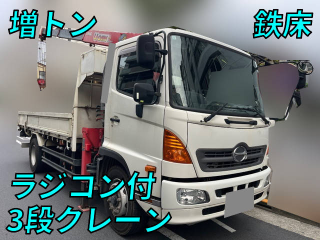 HINO Ranger Truck (With 3 Steps Of Cranes) QKG-FJ7JHAA 2016 141,542km