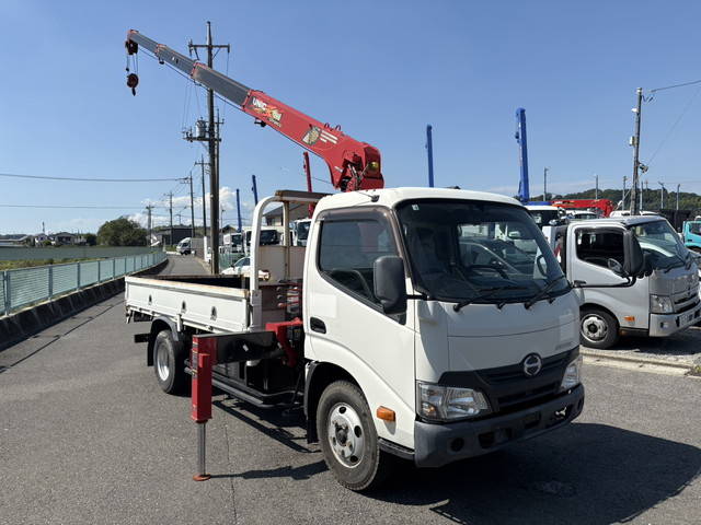 HINO Dutro Truck (With 4 Steps Of Cranes) TKG-XZU650M 2019 15,773km