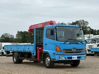HINO Ranger Truck (With 4 Steps Of Cranes) BKG-FC7JKYA 2008 69,000km_1
