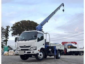 HINO Dutro Truck (With 4 Steps Of Cranes) TKG-XZU650M 2017 10,423km_1
