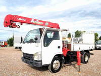 ISUZU Elf Truck (With 4 Steps Of Cranes) BKG-NKR85R 2007 141,671km_3