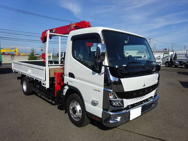 MITSUBISHI FUSO Canter Truck (With 4 Steps Of Cranes) 2PG-FEB80 2025 561km