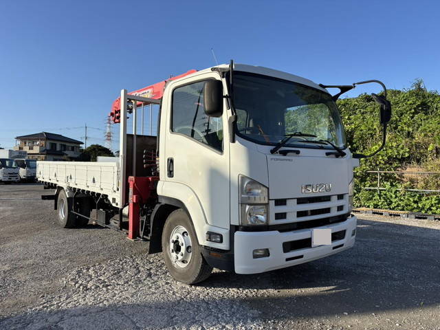 ISUZU Forward Truck (With 4 Steps Of Cranes) TKG-FRR90S1 2013 80,562km