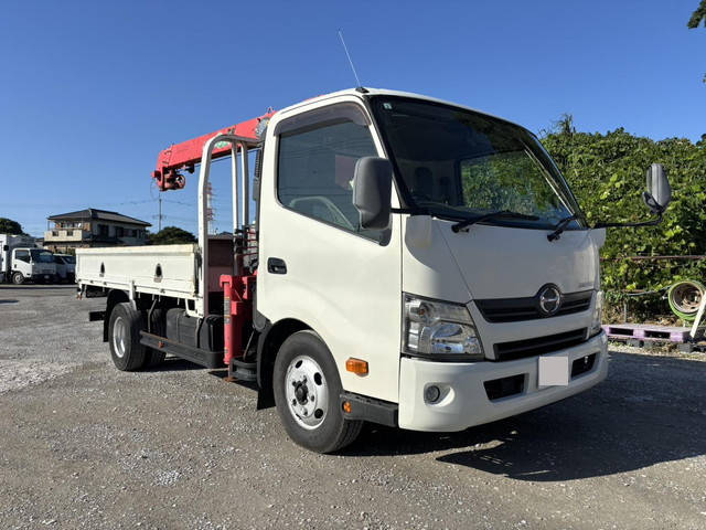 HINO Dutro Truck (With 4 Steps Of Cranes) TKG-XZU710M 2015 171,854km