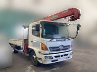 HINO Ranger Truck (With 3 Steps Of Cranes) BKG-FD7JMYA 2008 77,162km_3