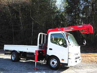 HINO Dutro Truck (With 4 Steps Of Cranes) SKG-XZU720M 2012 41,512km_1